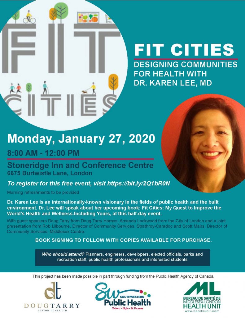 Doug Tarry Homes » Fit Cities with Dr. Karen Lee