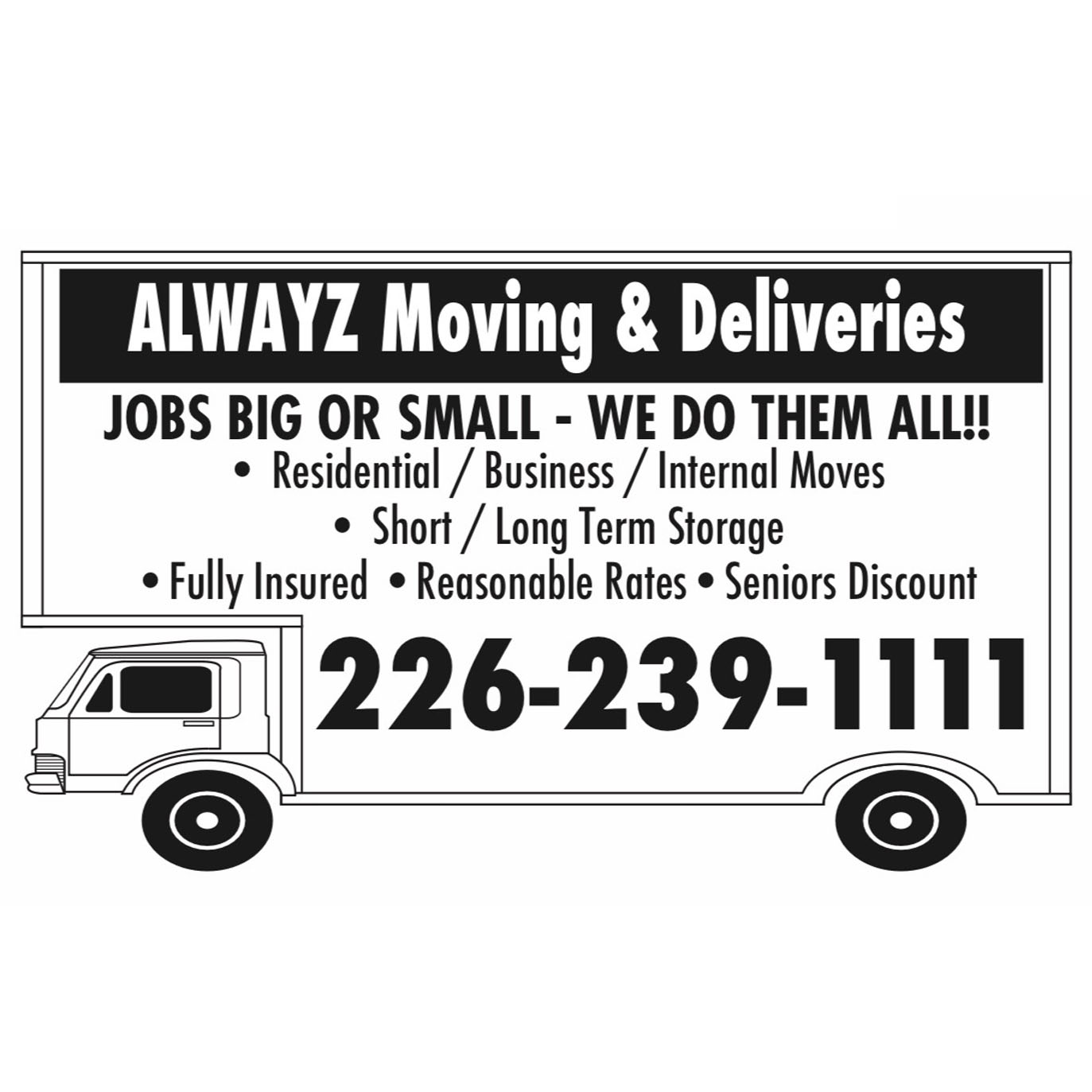 Alwayz Moving and Deliveries